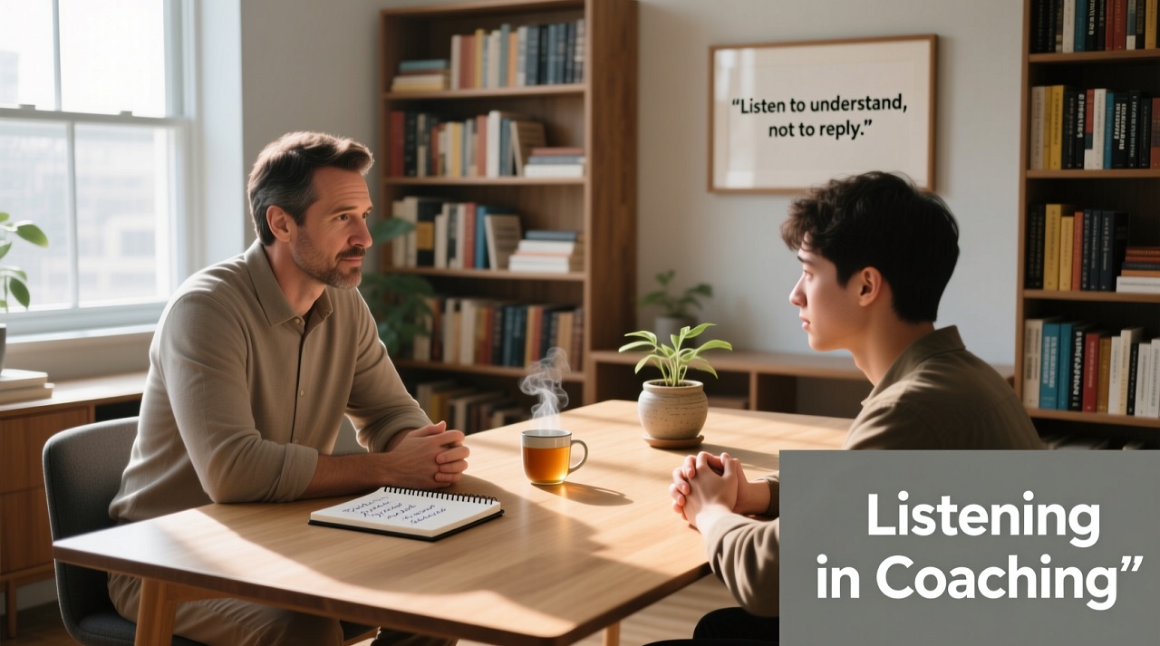 گوش دادن در مربیگری